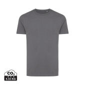 Iqoniq Bryce gerecycled katoen t-shirt, antraciet (M)