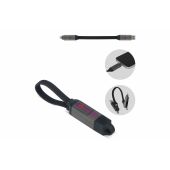 Multifunctionele 4-in-1 Kabel OTG Sleutelhanger formaat 60W - Zwart