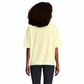 BOXY WOMEN - BOXY OVERSIZE T-SHIRT DAMES - L - Licht Geel