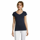 MOON - MOON dames t-shirt 150g - XXL - Franse Marine