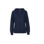 LADIES HOODIE WITH ZIP, NAVY, XXL, NEUTRAL LADIES HOODIE WITH ZIP, NAVY, XXL, NEUTRAL
