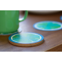 CreaPint - custom made papieren onderzetter, rond