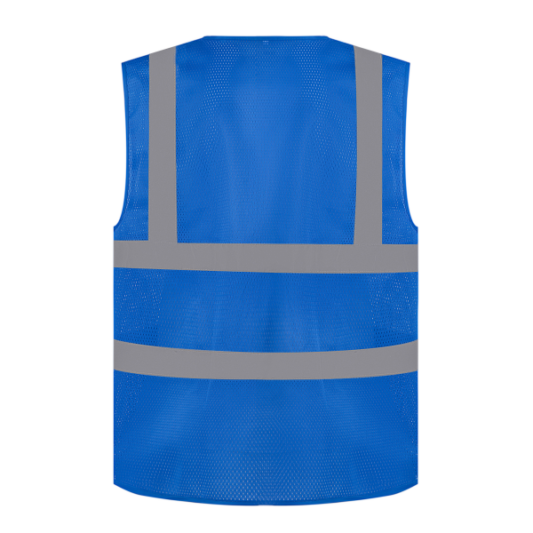 Hoge zichtbaarheid hesje van gaas Royal Blue 3XL Hoge zichtbaarheid hesje van gaas Royal Blue 3XL