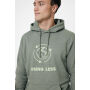 IQONIQ Torres gerecycled katoen hoodie ongeverfd, heather green (XXL)