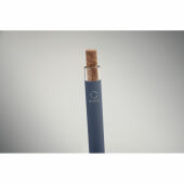 BERGAMO + - Gerecyclede aluminium pen - Blauw