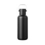 VINGA Cael RCS SS drinkfles 600ML, zwart
