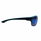 YUMA - Gespiegelde sportzonnebril UV400 - Turquoise