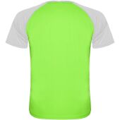 Indianapolis sportshirt met korte mouwen voor kinderen - Fluor groen/Wit - 4