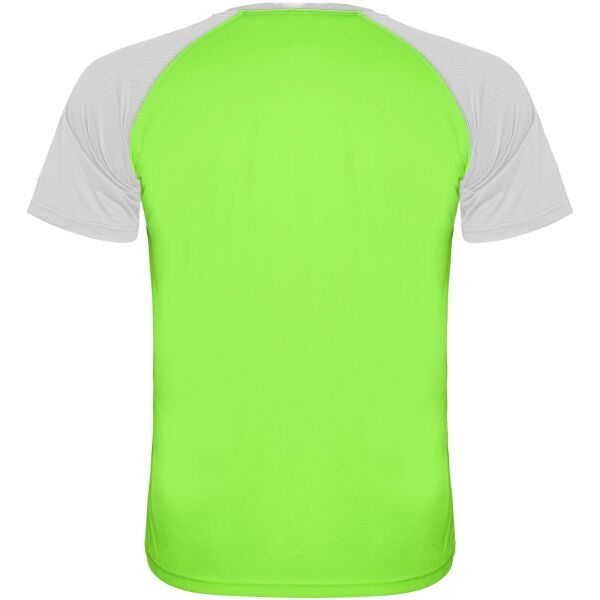 Indianapolis sportshirt met korte mouwen voor kinderen - Fluor groen/Wit - 4 Indianapolis sportshirt met korte mouwen voor kinderen - Fluor groen/Wit - 4