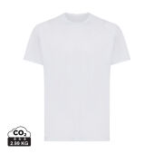 Iqoniq Tikal gerecycled polyester sneldrogend sport t-shirt, lichtgrijs (4XL)