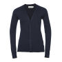 Ladies V-Neck Knitted Cardigan french navy XXS
