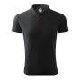 Polo Shirt men's Pique Polo ebony grey XXL