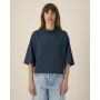Stella Raya - Het dames cropped T-shirt van gerecycled katoen - XS
