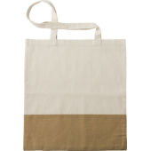 Cotton (160 g/m2) shopping bag Kyler khaki