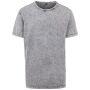 Acid Washed Tee grey black S