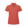 B&C ID.001 Polo Women, Pixel Coral, XS