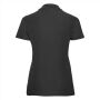 RUS Ladies Ultimate Cotton Polo, Titanium, XS