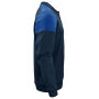 Printer Prime Polosweater Navy/Cobalt M