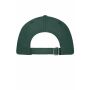 6 Panel Dad Cap Organic Cotton smoky green one size