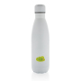 Eureka RCS-gecertificeerde gerecycled rvs enkelwandige fles, wit