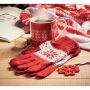 COPITO SET - Cadeauset mok en handschoenen - Rood