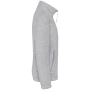 Microfleece met rits kind Ash Heather 6/8 jaar