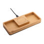 Desktoporganizer met draadloze oplader REEVES-BAMBOOCHARGE