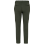 Ecologische enkellange chinobroek dames Organic Khaki 46 FR