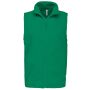 Bodywarmer van microfleece heren kelly green M