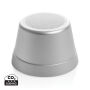 Nivio RCS gerecycled aluminum magnetische 5W Speaker, zilver