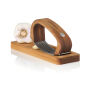 AdHoc RoccaAlio Knoflookpers met snijplank, bruin