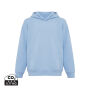 IQONIQ Yengo kids recycled katoen hoodie met steekzakken, sky blue (34)
