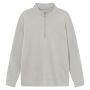 Brickstone unisex half zip sweater, 280 gr/m² - Grijs