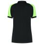 Poloshirt Bicolor Redefined Dames 206108 Black-Lime 3XL