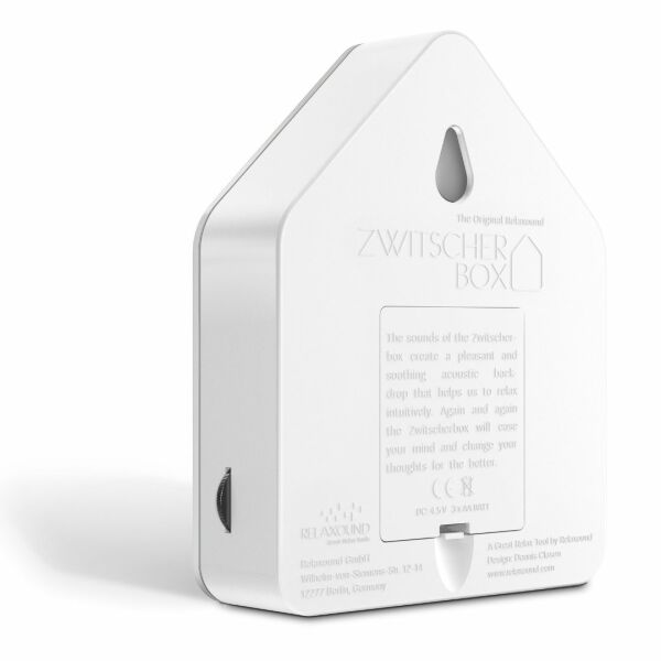 Huisje met vogelgeluiden | Zwitscherbox | Grijs Huisje met vogelgeluiden | Zwitscherbox | Grijs