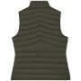 Ecologische lichte bodywarmer voor dames organic khaki XS