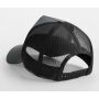 HALF MESH TRUCKER, GRAPHITE GREY/BLACK, One size, BEECHFIELD