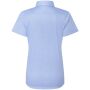 Ladies Supreme Short Sleeve Oxford Shirt, Oxford Blue, 5XL, Premier