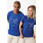 IQONIQ Tikal gerecycled polyester sneldrogend sport t-shirt, royal blue (XXS)