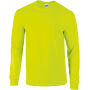 Ultra Cotton™ Classic Fit Adult T-Shirt met lange mouwen Safety Yellow 4XL