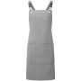 Clip 'n' Clasp Cross Back Bib Apron, Dark Grey, ONE, Premier Clip 'n' Clasp Cross Back Bib Apron, Dark Grey, ONE, Premier