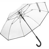 AC regular umbrella FARE® Pure transparent-black