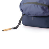 Bobby Soft, anti-diefstal rugzak, donkerblauw, zwart