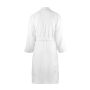 Bathrobe White, S/M, 340 gr/m²
