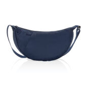 Crescent XL AWARE™ RPET halve maan sling bag, donkerblauw