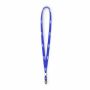 Polyester tubulaire keycord met metalen klem