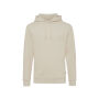 Iqoniq Torres gerecycled katoen hoodie ongeverfd, natural raw (XS)