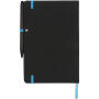 Noir Edge medium notitieboek - Zwart/Blauw Noir Edge medium notitieboek - Zwart/Blauw