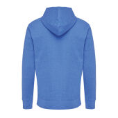 IQONIQ Abisko gerecycled katoen hoodie met rits, heather blue (XXS)