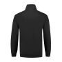 L&S Sweater Zip 432c Dark Grey-M